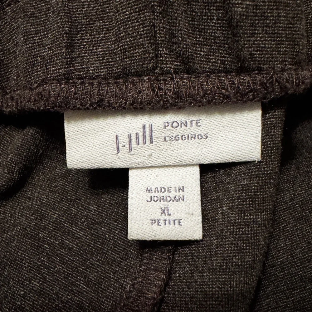 J. Jill | Women’s Petite Charcoal Ponte Leggings Size Petite XL - Picture 7 of 8